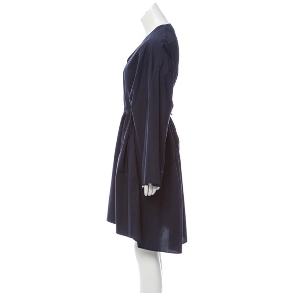 Acne studios navy dress 36 Small knee length - Picture 6 of 7